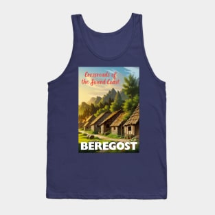 Beregost Tourism Poster - Sword Coast Faerun D&D Art Tank Top